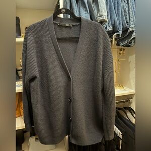 Jenni Kayne Heather Navy Cashmere Cardigan